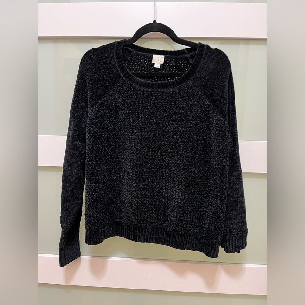 a new day Black Crew Neck Sweater